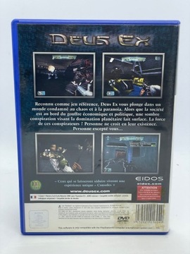 Игра Deus Ex для PS2 (Франция)