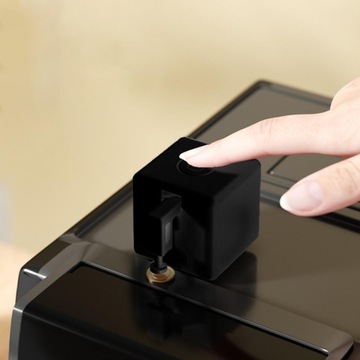 Кнопка умного переключателя Кнопка управления приложением Часы Черный