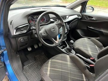 Opel Corsa E Hatchback 3d 1.4 Turbo 100KM 2018 Opel Corsa 1.4 benzyna 100 KM 6 biegow czarny dach zadbany mozliwa zamia, zdjęcie 7