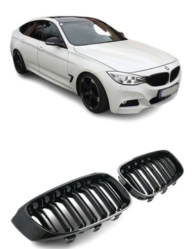 ATRAPA GRILL BMW 3 F34 GT NERKI CZARNY POŁYSK NOWY