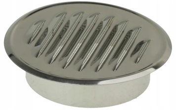 KRATKA WENTYLACYJNA METALOWA FI100 NIERDZEWNA