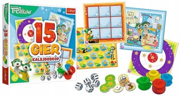 RODZINA TREFLIKÓW 15 GIER KALEJDOSKOP TREFL