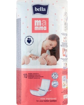 BELLA MAMMA АБСОРБЕНТНЫЕ ПОСЛЕРОДОВЫЕ ПРОДУКТЫ 3x 10 шт., 3 шт.