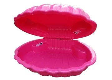 Песочница для бассейна SHELL 2в1, закрытая, 2 части