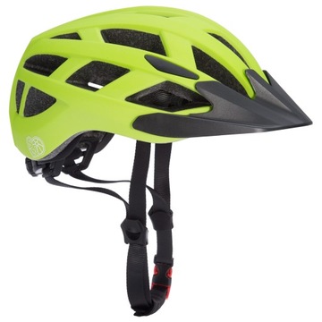 Kask Rowerowy Dziecięcy ze światłem LED S 50-59cm