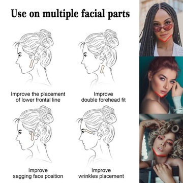 Лифтинговая лента для лица, патчи для