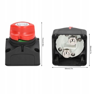 АККУМУЛЯТОРНЫЙ ТОК HEBEL SWITCH 12V-48V 275A