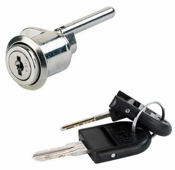 Zamek meblowy centralny SISO fi19 #D20 jeden klucz