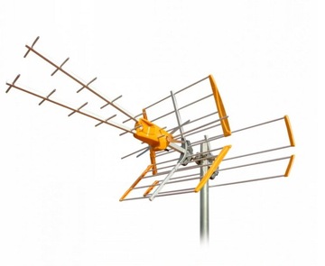 2 x Antena TELEVES V Zenit UHF (ref. 149222) worek