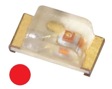 ART Diody LED SMD 0603 Czerwone / RED Cena 10szt