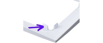 Ospel Szafir белый одинарный выключатель/выключатель с комплектом одинарных розеток