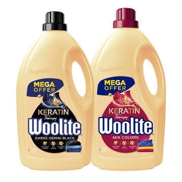 Набор моющих средств Woolite Color Dark, 2x4,5 л.