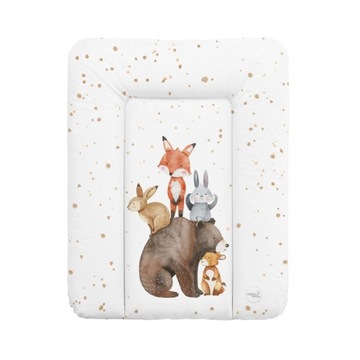 Ceba baby Przewijak miękki mały 50x70 Basic Forest Friends na komodę