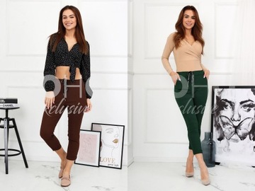 БРЮКИ ЖЕНСКИЕ, БРЮКИ-СИГАРИЛЕТЫ, КЛАССИЧЕСКИЕ, МОДНЫЕ, КОМФОРТНЫЕ, ГИБКИЕ 46 3XL