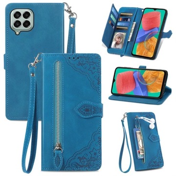 Etui z klapką do Samsung Galaxy M33 5G niebieski