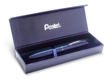 Ручка-роллер Pentel Sterling EnerGel синего цвета