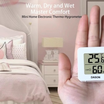 Мини-термометр, гигрометр, измеритель влажности -10° - +70°