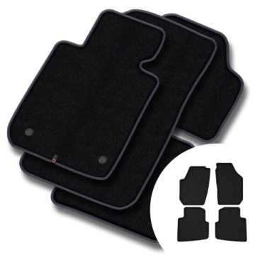 Velurové koberce Premium pro Škoda Roomster 2006-2015