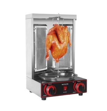 PIONOWY GRIL GAZOWY OBROTOWY DO KEBABA GYROSA OPIEKACZ LPG/LNG