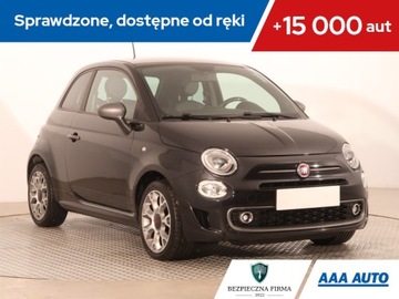 Fiat 500 II Seria 4 1.2 69KM 2016 Fiat 500 1.2, Serwis ASO, Skóra, Klima, Parktronic