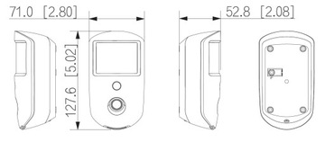 Беспроводной PIR-датчик DAHUA ARD1731-W с камерой