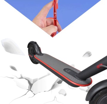 Резиновая защитная лента для самокатов Xiaomi M365.
