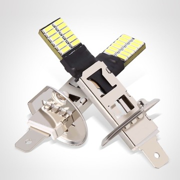 1 X 24-SMD H1 6500 K biała żarówka LED,4x4/SUV