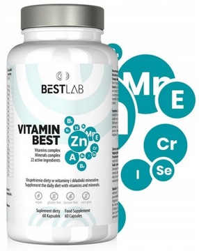 Best Lab VitaMinBest Witaminy i minerały 60 kaps