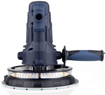 ШЛИФОВАЛЬНАЯ ШЛИФОВАЛЬНАЯ МАШИНА 180MM MAINS PRO СО СВЕТОДИОДНОЙ ЛЕНТОЙ + 6 БУМАГ