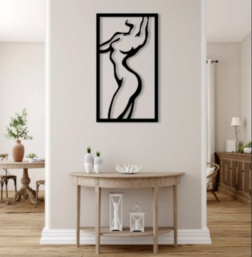 Ажурная картина настенное украшение Панно 3D Женщина