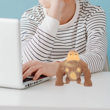 ГОРИЛЛА АНТИСТРЕСС ОБЕЗЬЯНА СЕНСОРНАЯ БОЛЬШАЯ ДЕКОМПРЕССИЯ ТРЕВОЖНОСТЬ