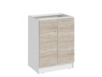 ecoModel Szafka stojąca D6 Dąb Bordeaux
