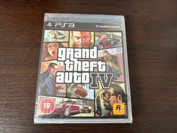 Grand Theft Auto IV GTA 4 PS3 NOWA FABRYCZNA FOLIA!!!