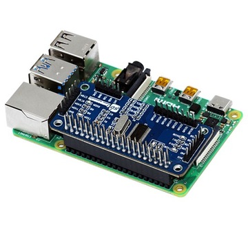 Шилд последовательного расширения HAT I2C UART Raspberry Pi