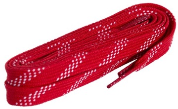 Sznurówki do rolek Powerslide WAXED LACES woskowane czerwone - 180cm