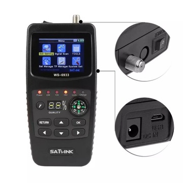 Измеритель спутникового сигнала Satlink WS-6933