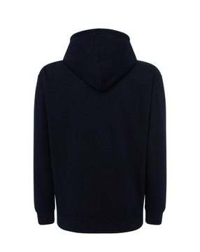 Bluza JHK zamek z KAPTUREM hood navy GRANATOWA L