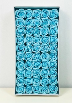 50x Róże mydlane róża mydlana kwiaty do flowerbox
