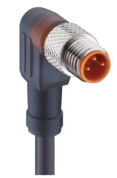 RSMWV 3-224/10 m przewód złącze męskie M8 3-pin, LUMBERG