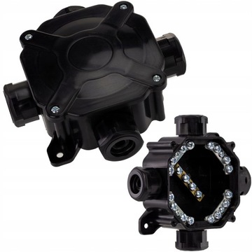 Коробка герметичная накладная ПГ16 122х122х44 IP67