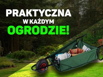 СКЛАДНАЯ САДОВАЯ тачка METCOR 90L TC1000B