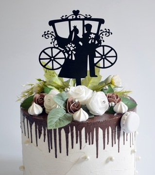 Топпер для свадебного торта, муж, жена, обручальные кольца с бриллиантами