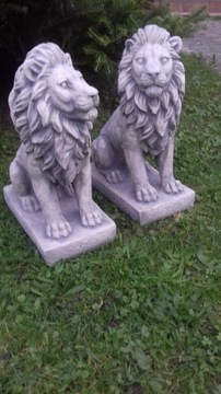 LWY KOMPLET FIGUR BETONOWYCH LEW PRAWY LEWY 2 SZT