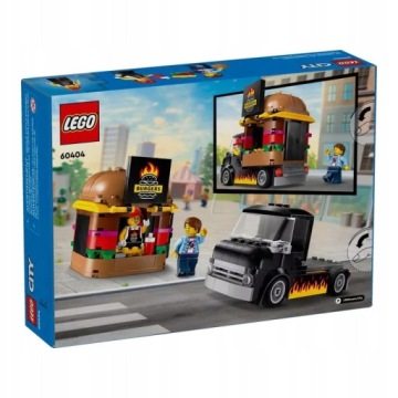 LEGO City 60404 Грузовик с гамбургерами + сумка Lego