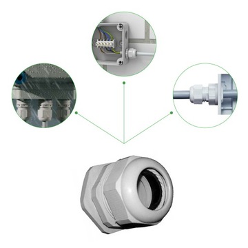 PG7 IP54 КАБЕЛЬНЫЙ ВАЛ ДЛЯ КАБЕЛЯ 7 ММ2