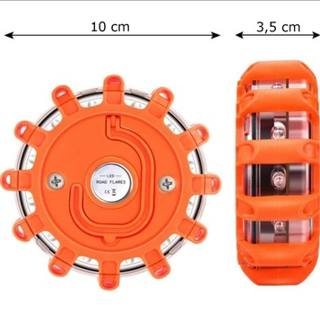ВСПЫШКА ВСПЫШКА СВЕТОДИОДНАЯ СИГНАЛЬНАЯ ЛАМПА ПЕТУХ МАГНИТ