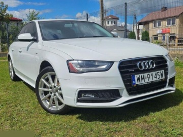 Audi A4 B8 Limousine Facelifting 2.0 TFSI 225KM 2013 Audi A4 Limousine 2.0 benzyna 224KM 4X4 2013r