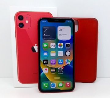 Smartfon Apple iPhone 11 4 GB / 64 GB 4G (LTE) czerwony