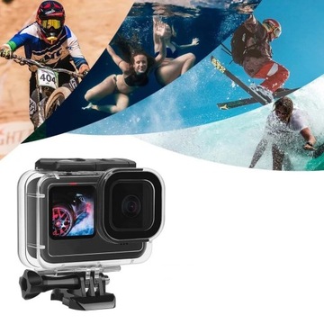Водонепроницаемый водонепроницаемый чехол с фильтрами для камеры GoPro 12 11 10 9