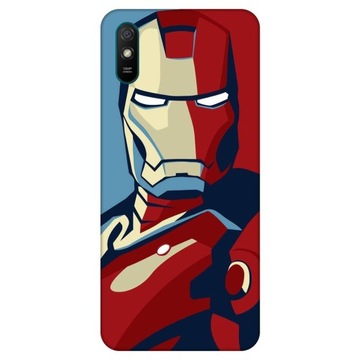 Etui na telefon Xiaomi Redmi 9A Iron Man T. Stark